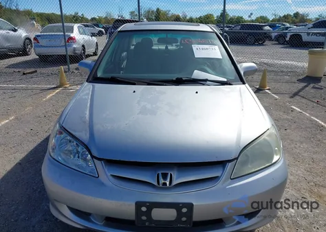 2004 Honda Civic Ex from USA, damaged, VIN 2HGES26884H502573